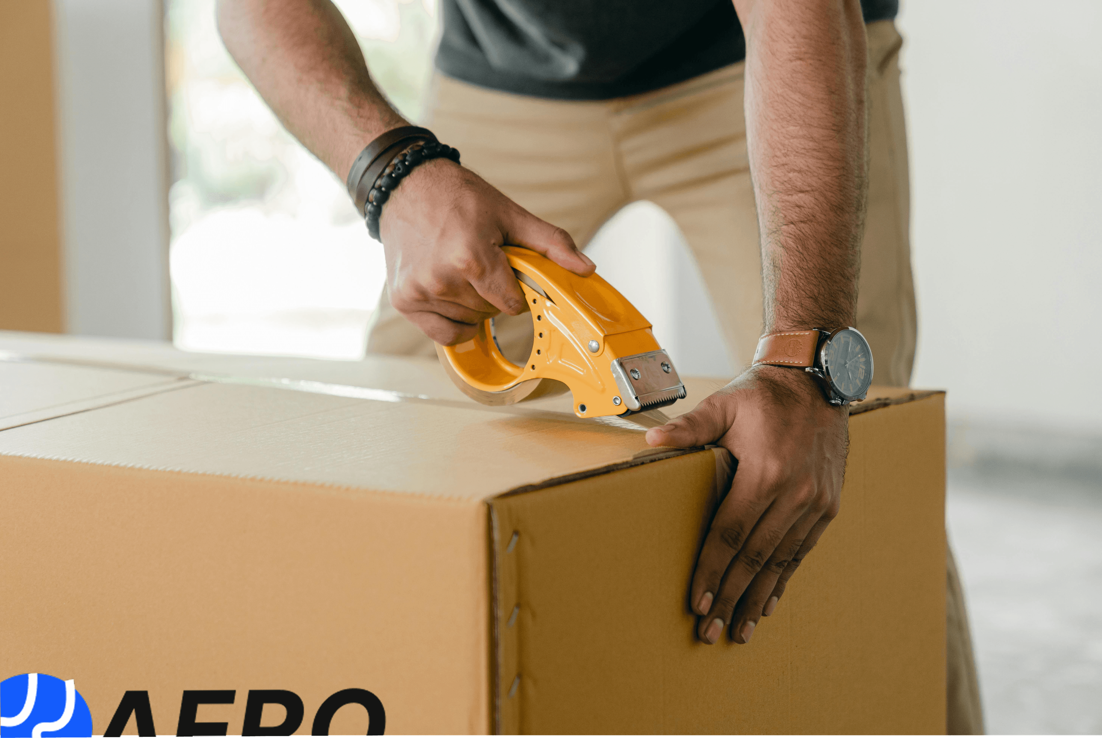 Team handling logistics with expertise